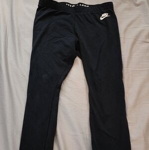 Nike Men's Dark Joggers with Logo